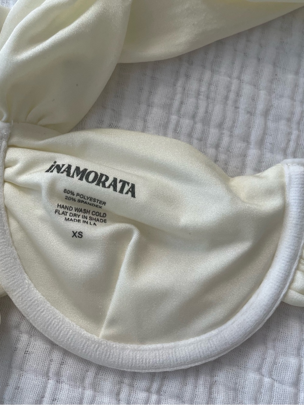 Inamorata Luciana Ivory Bikini Set - Picture 5 of 9